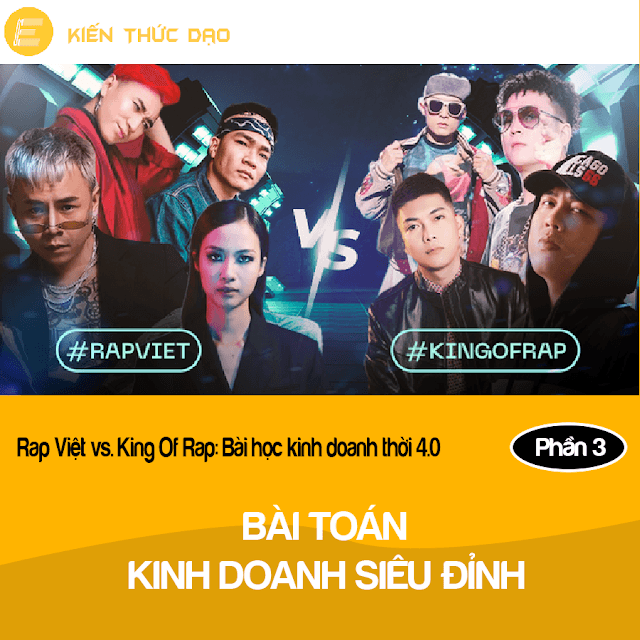 RAP VIỆT VS. KING OF RAP: BUSINESS LESSONS FROM THE 4.0 ERA (PART 3) 1 RVvs.KOR1 11